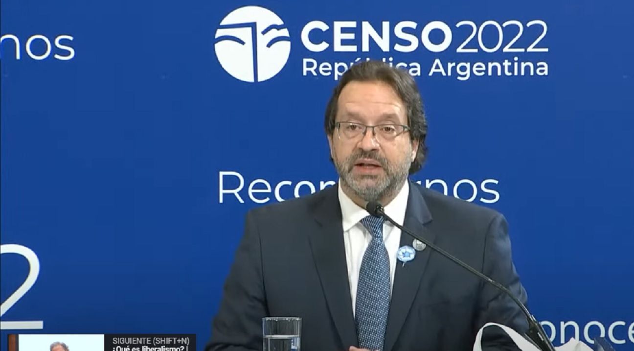 Marco Lavagna: "Los censistas llevan la pechera oficial y la credencial con el nombre y apellido"