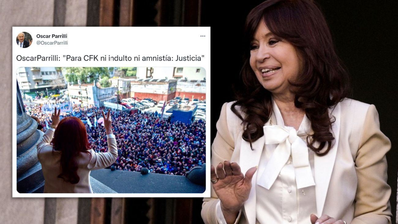 "Ni indulto ni amnistía": un retuit de Cristina Kirchner muestra lo que realmente quiere