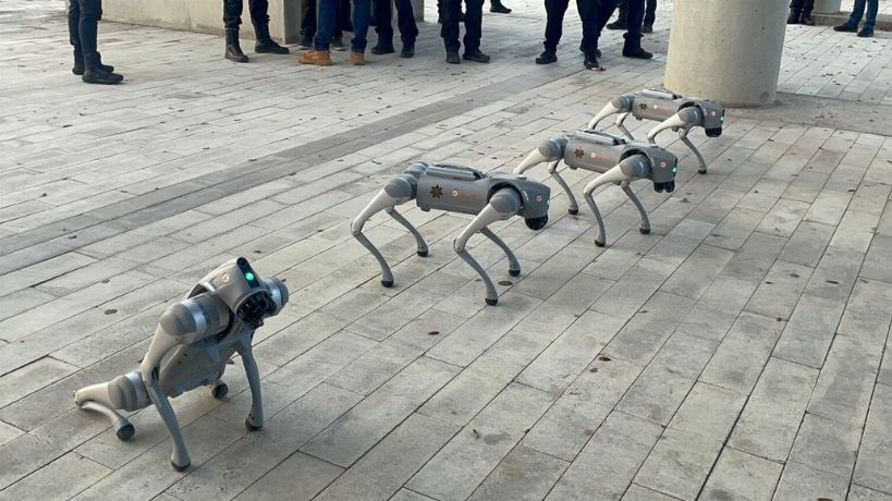“Perros” robot y drones: el nuevo modelo de vigilancia de Optima Seguridad
