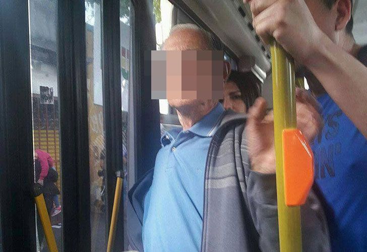 VIDEO | Abuso en el colectivo: un anciano le eyaculó en el brazo a una joven