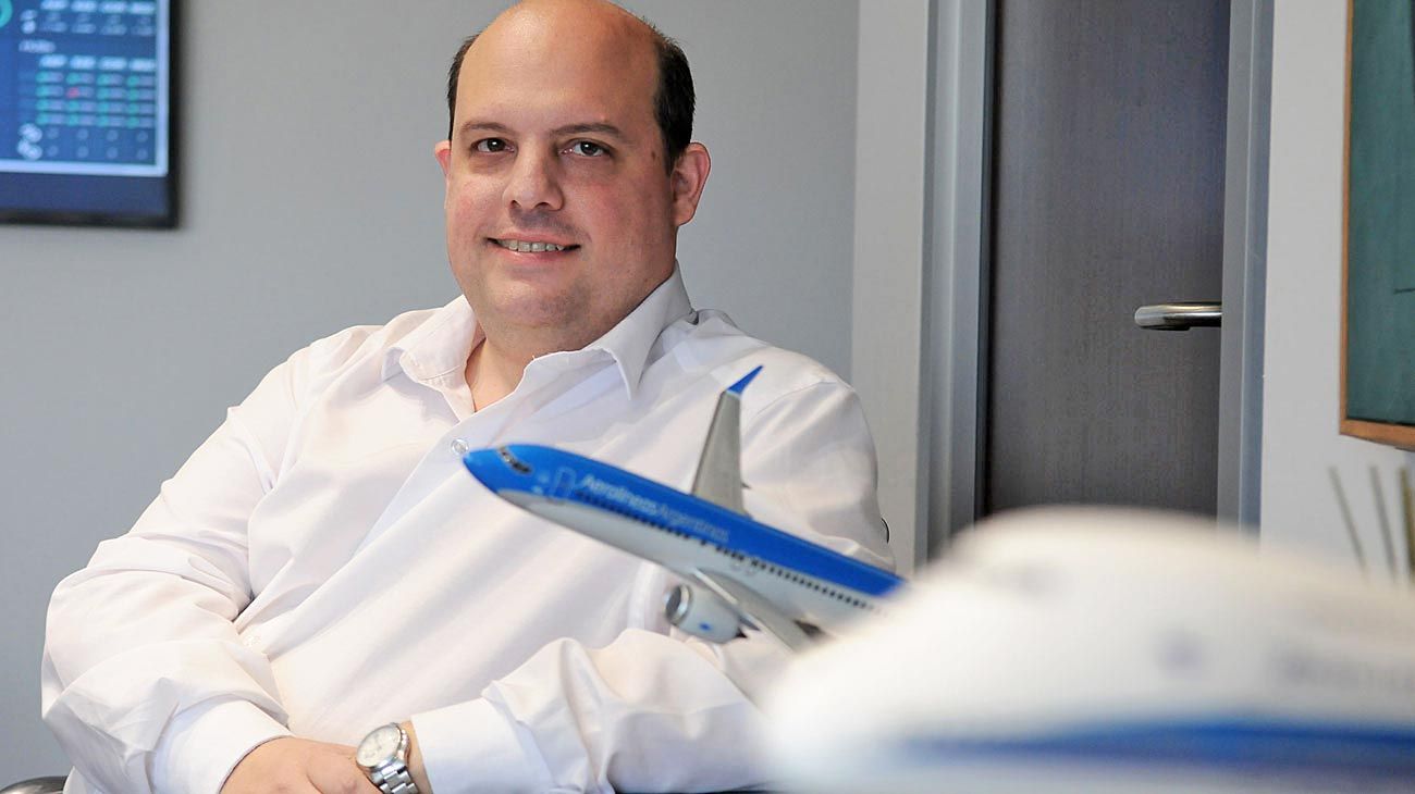 Pablo Ceriani: "Hoy Aerolíneas solo tiene el 43% del mercado de cabotaje"