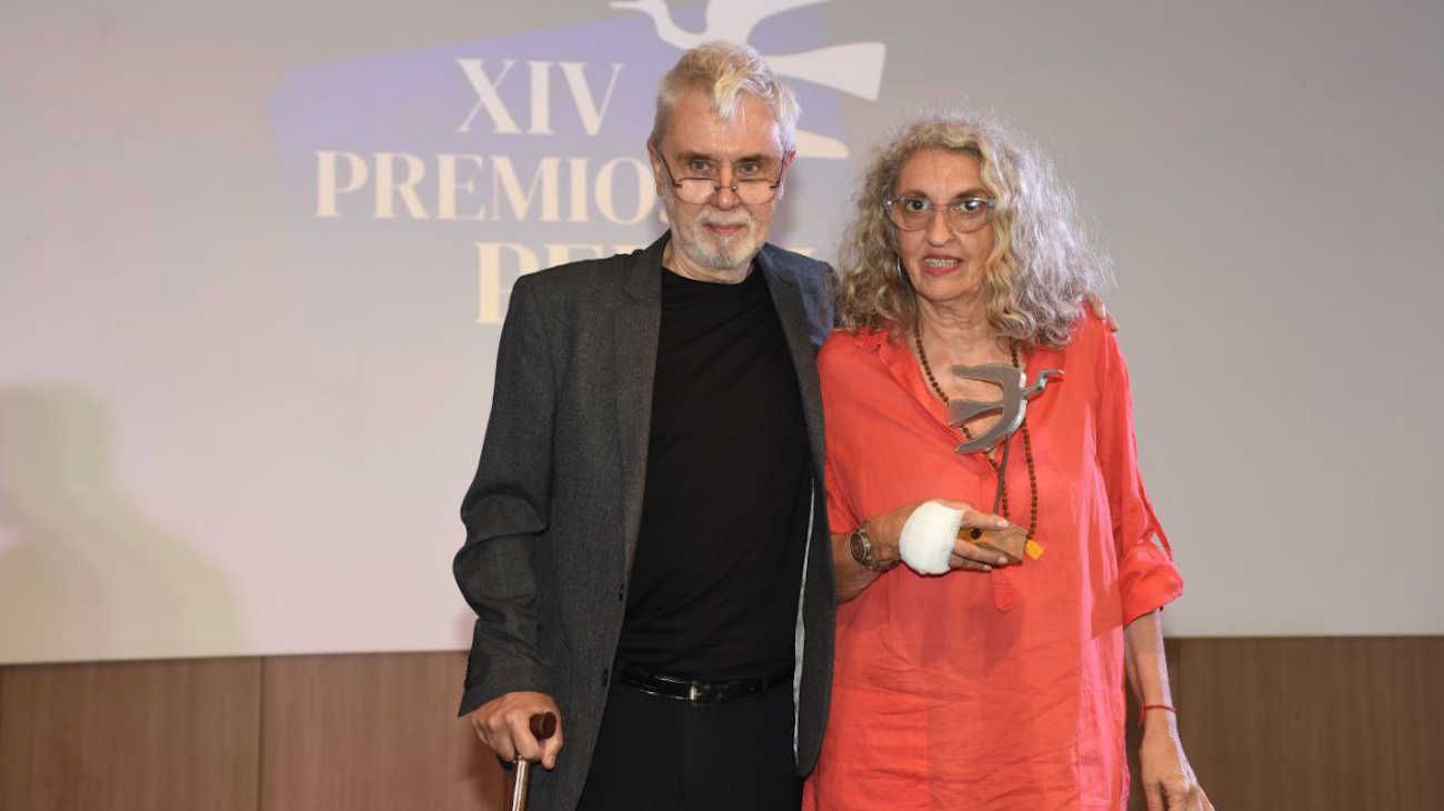 La artista Marcia Schvartz recibió el Premio Perfil por su aporte a las artes visuales y plásticas