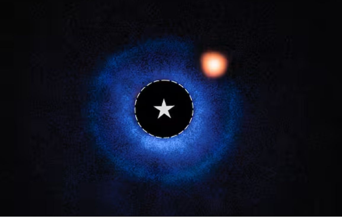 El James Webb descubrió un exoplaneta en pleno nacimiento