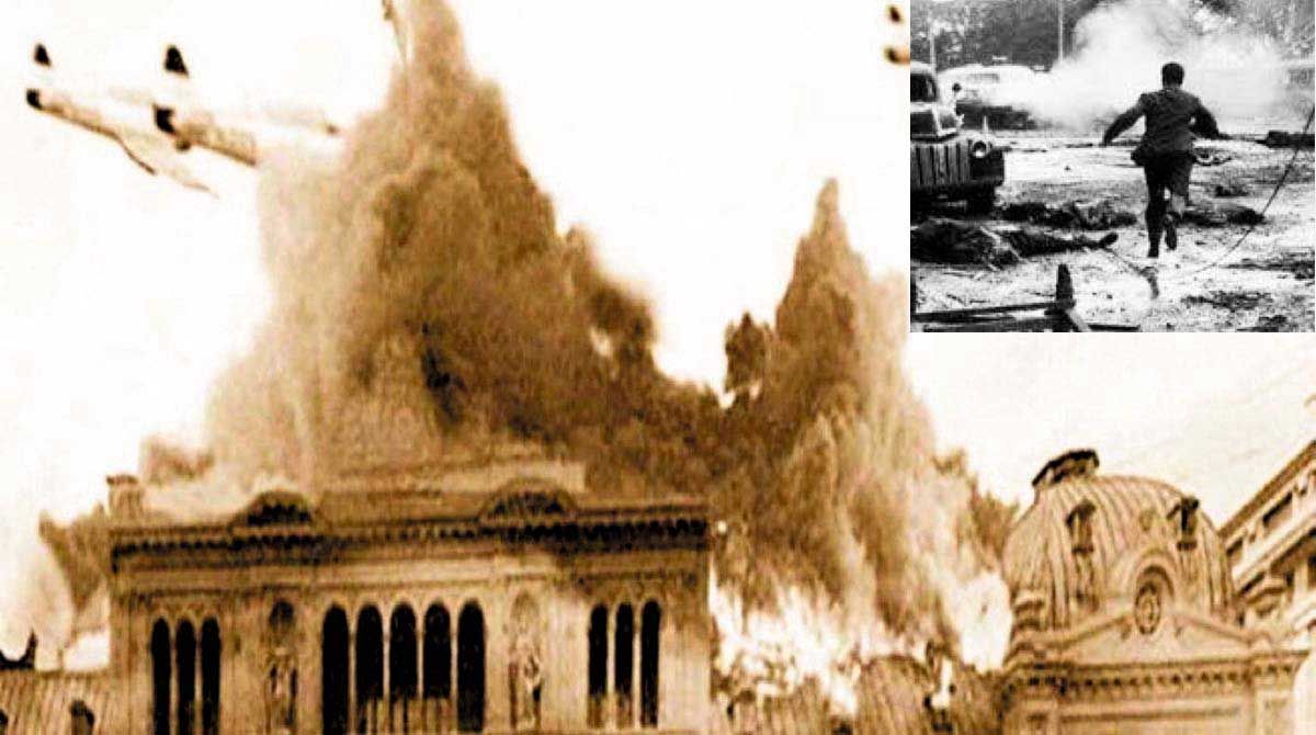 El bombardeo de la Plaza de Mayo que precipitó la caída de Perón