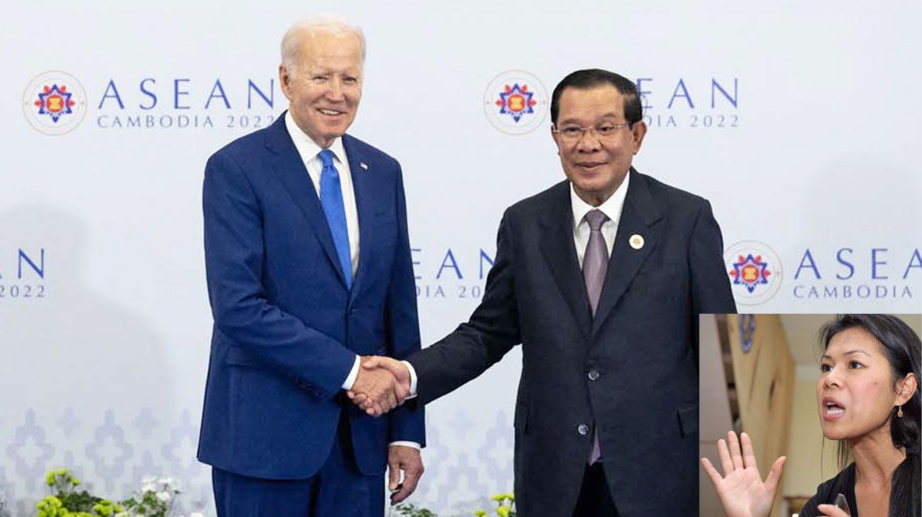 Biden pidió en Camboya por una activista encarcelada