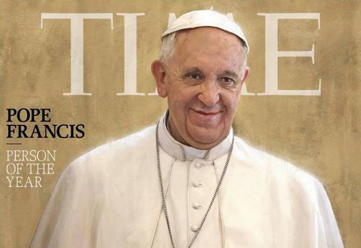 El Papa Francisco es el personaje del año para la revista Time