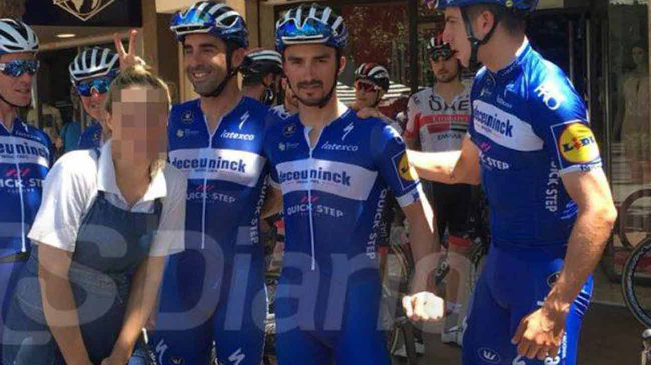 La foto que revela el acoso sexual de un ciclista a una mesera en San Juan