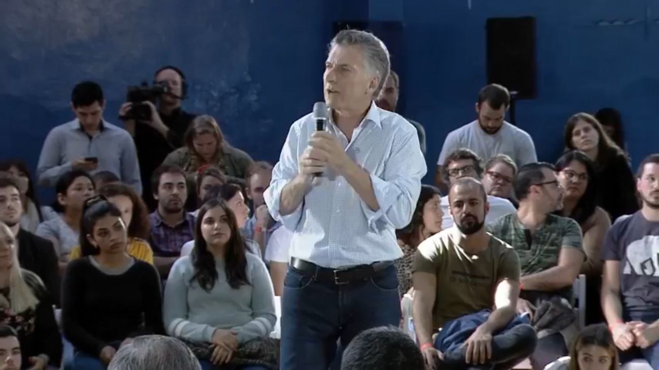 Tras el anuncio de CFK, hubo acto de Macri: "Los necesito, volver al pasado sería autodestruirnos"