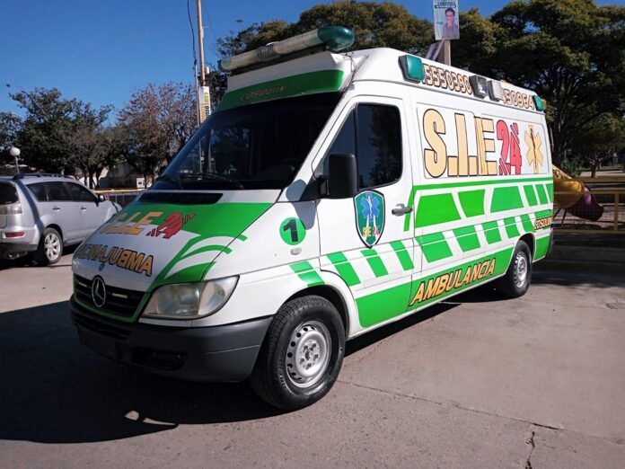Desvalijaron una ambulancia en Cosquín