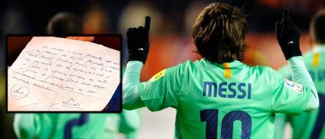A 10 años de la servilleta que cambió la vida de Messi