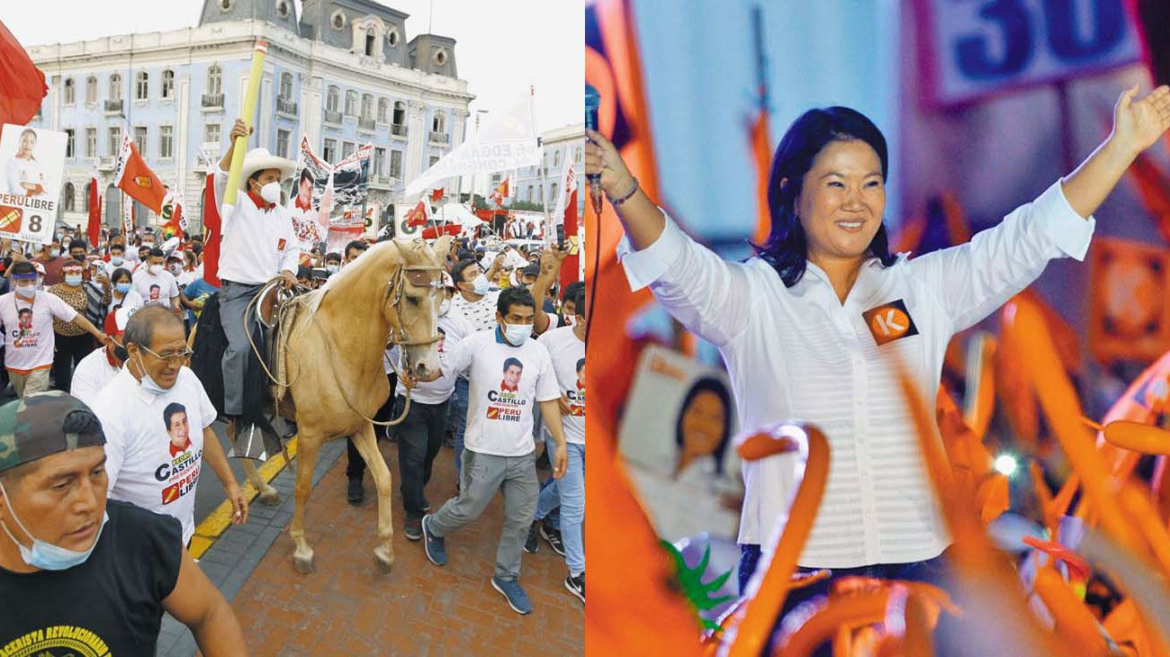 Dos modelos de país opuestos esperan al Perú