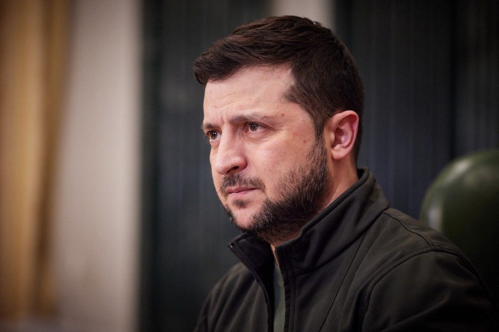 Volodimir Zelenski sufrió un accidente de tránsito en Kiev