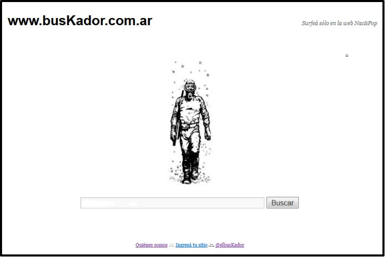 Crean un "Google" exclusivo para kirchneristas