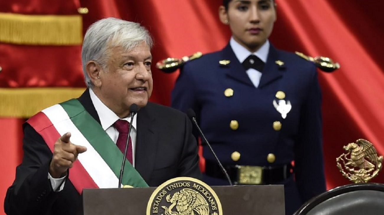 "AMLO" juró como presidente: "No tengo derecho a fallar a México"