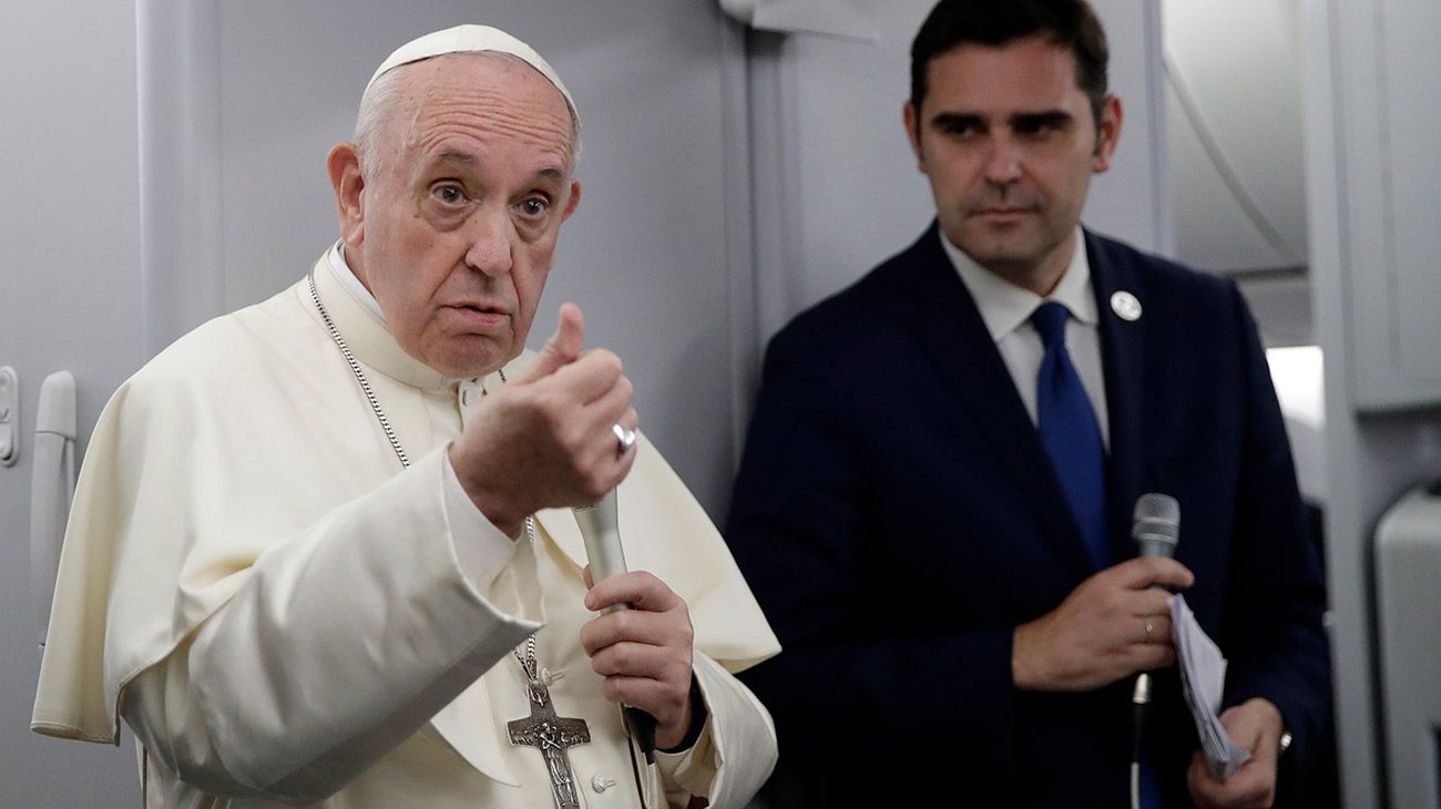 El papa Francisco: "Temo el derramamiento de sangre en Venezuela"