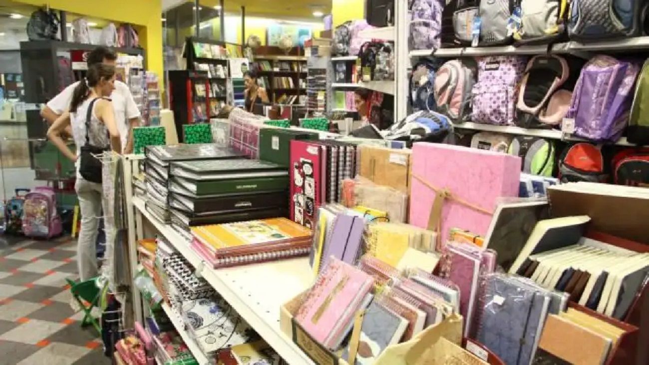 Aseguran que la compra de útiles para el ciclo lectivo 2025 será "la más tranquila y estable de los últimos años"
