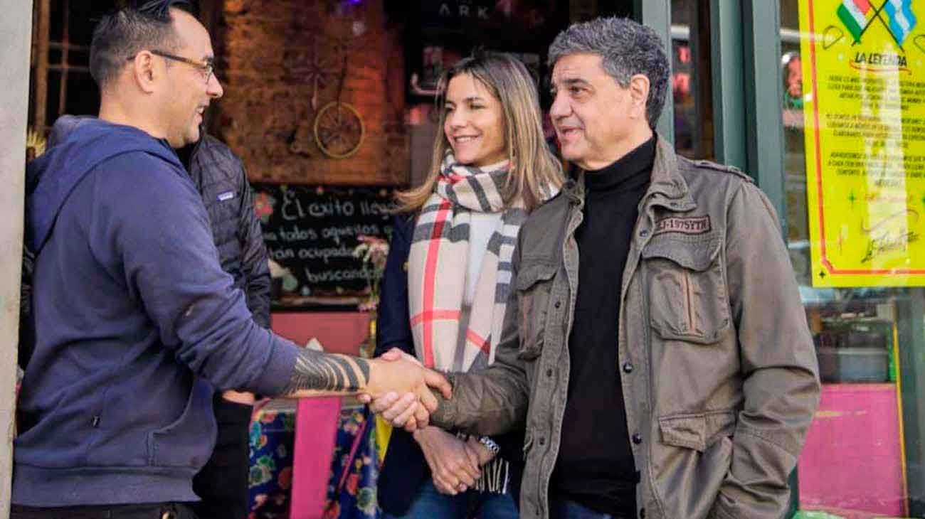 Jorge Macri arrancó su campaña con precandidatos y un timbreo