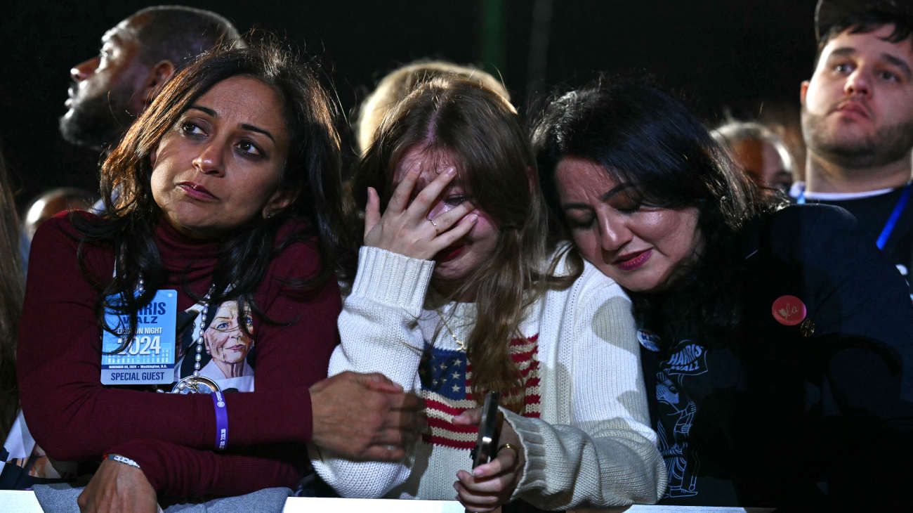 La decepción en el bunker de Kamala Harris: no habló y sus seguidores se retiraron frustrados