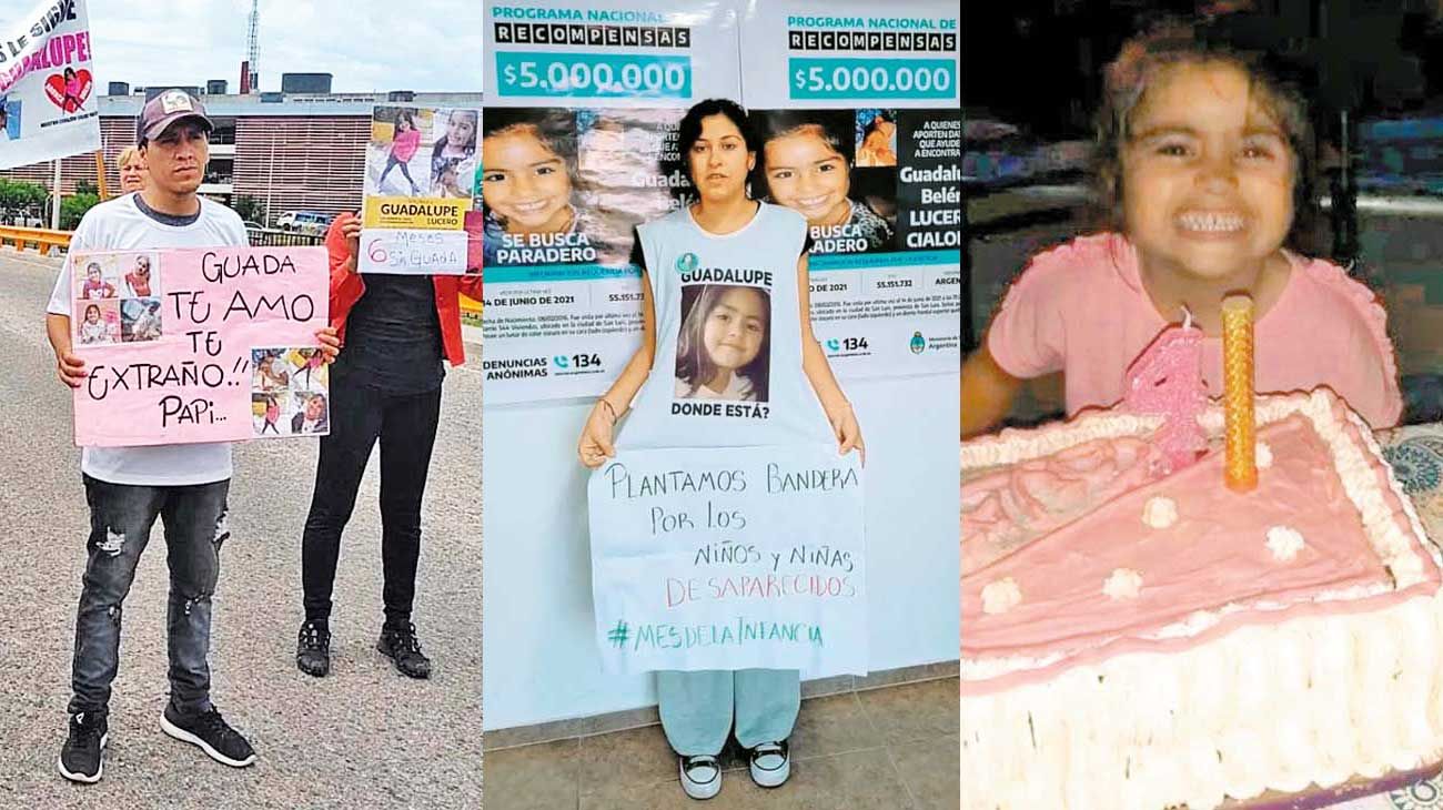 Guadalupe: tres años, ningún sospechoso y un pedido desesperado