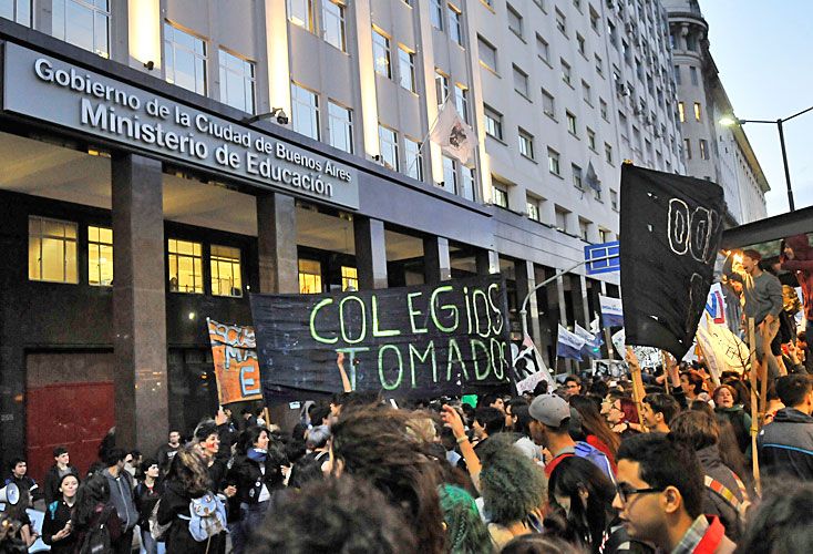 “Para frenar las tomas, el Gobierno debe escuchar a los chicos”, dicen educadores