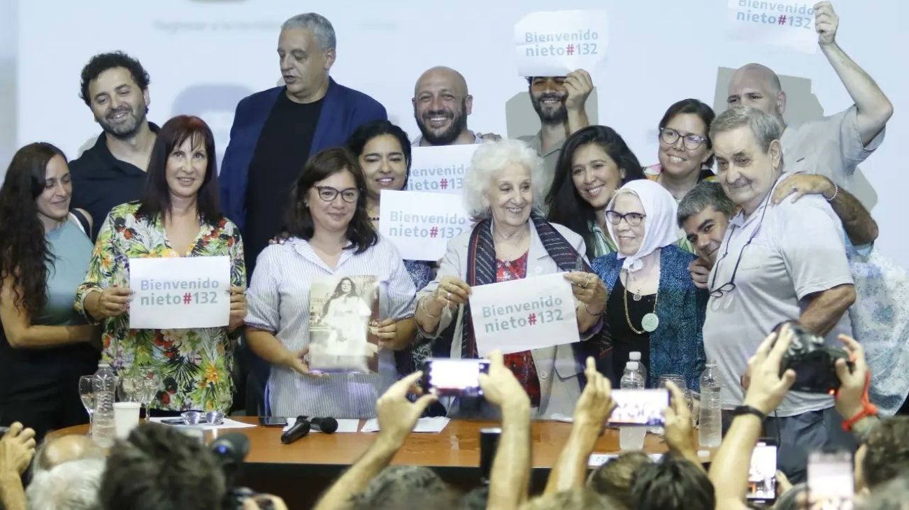 Abuelas de Plaza de Mayo anunció la restitución de Juan, el nieto 132, días después del 131