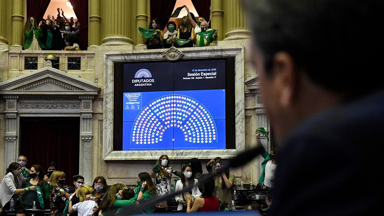 Legalización del aborto: cómo votó cada diputado y cada bloque