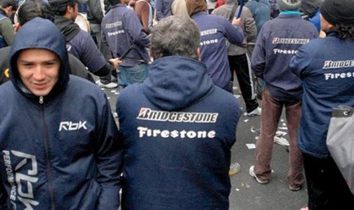 Firestone repartió ganancias entre sus empleados