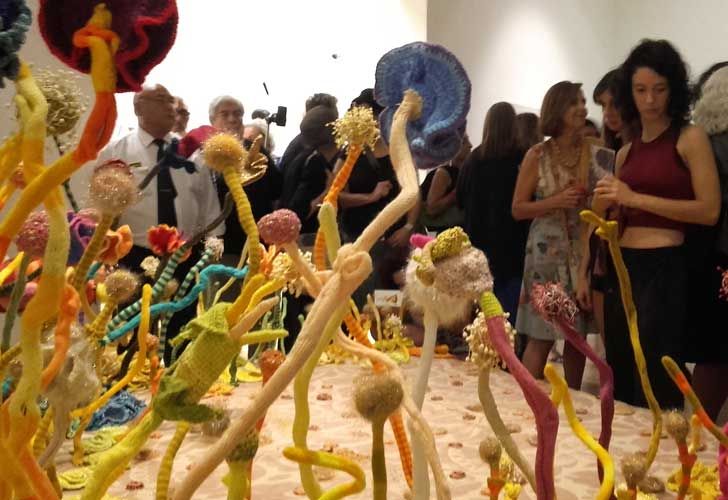 Las mujeres protagonizan "la conquista de la Luna" en el Bellas Artes