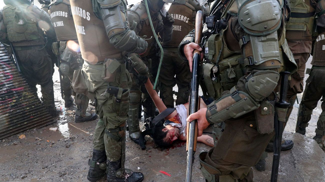 ONU condena la brutal represión de las protestas en Chile
