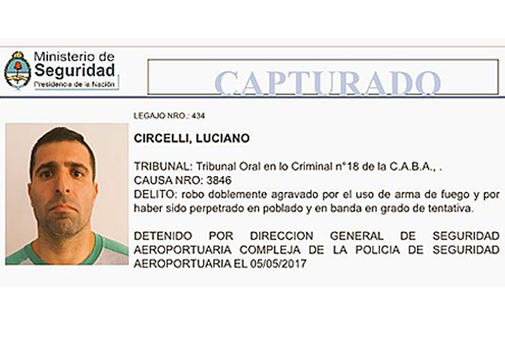 Un ‘marcador’ de salideras estaba prófugo en un country