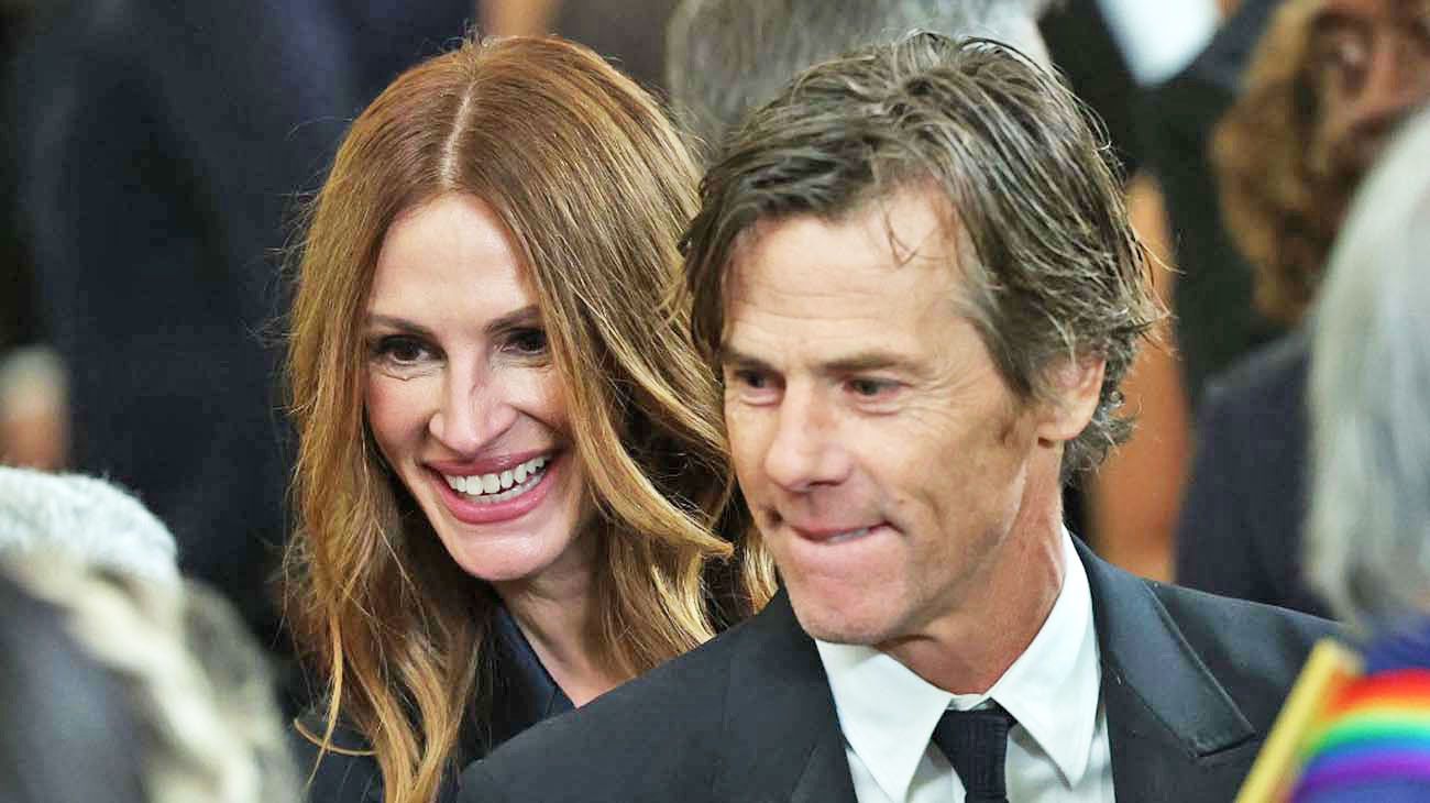 Julia Roberts y su marido bajo perfil, en la Casa Blanca