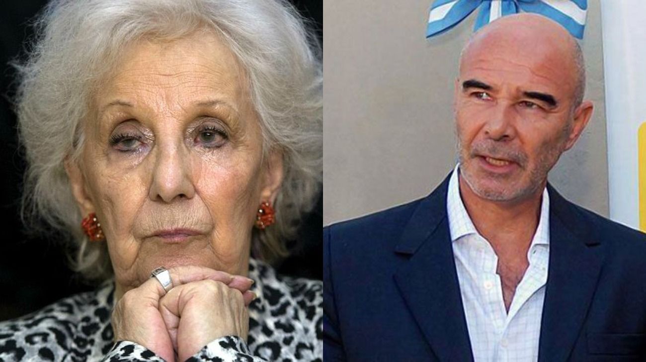 Estela de Carlotto cuestionó a Gómez Centurión: "Este salvaje dice disparates"