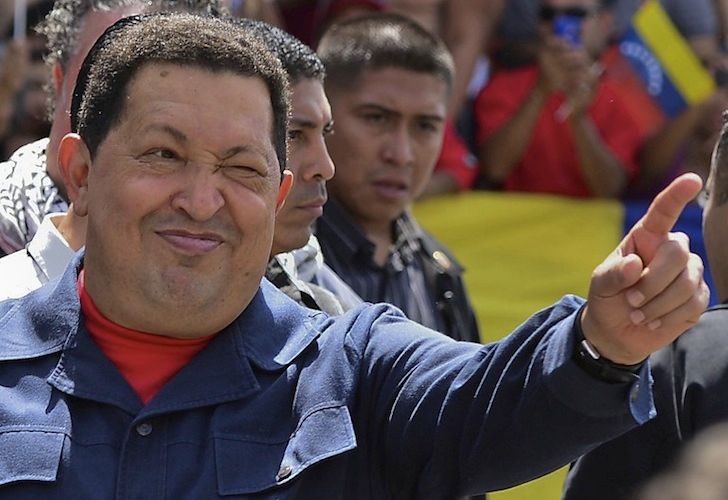 Hugo Chávez ganó con el 54.42% de los votos