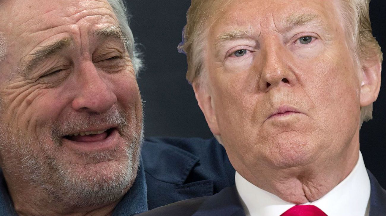 La mesa de Robert De Niro: "Trump nunca comerá en mis restaurantes"