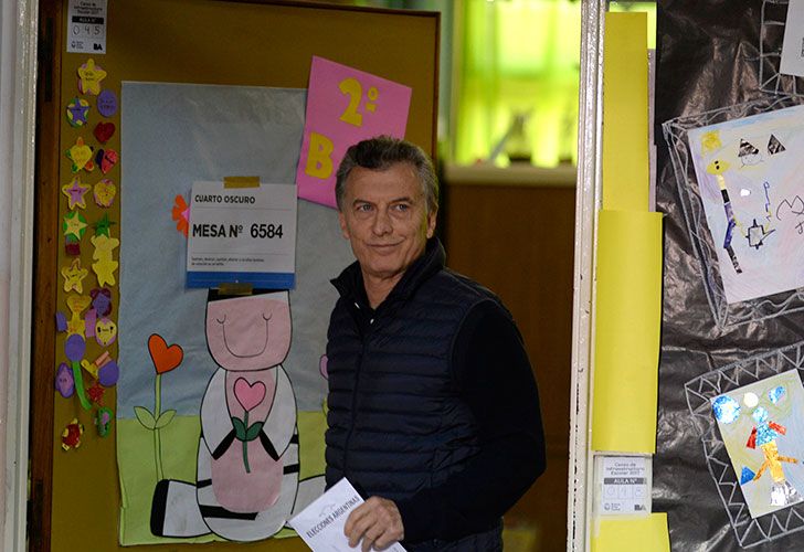 Macri votó y descartó cambios en el gabinete: "No hay ningún tipo de decisión a tomar"