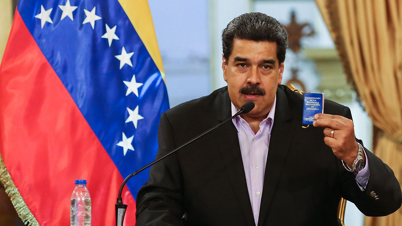 Video: Nicolás Maduro advirtió a Donald Trump en un raro inglés
