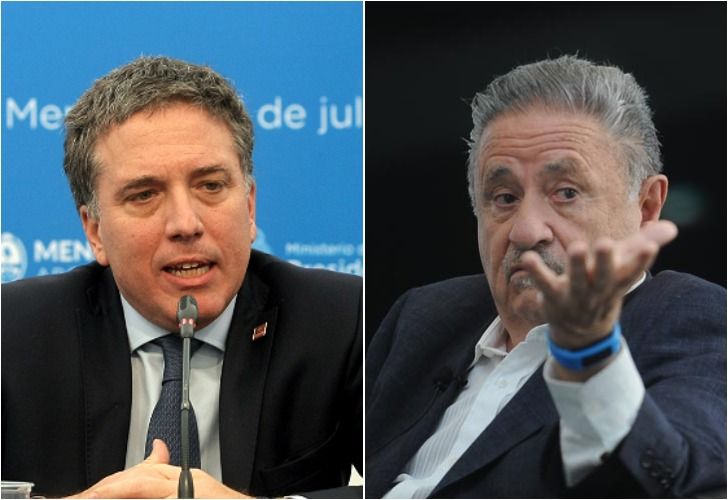 Dujovne le respondió a Duhalde: "No está mirando la realidad"