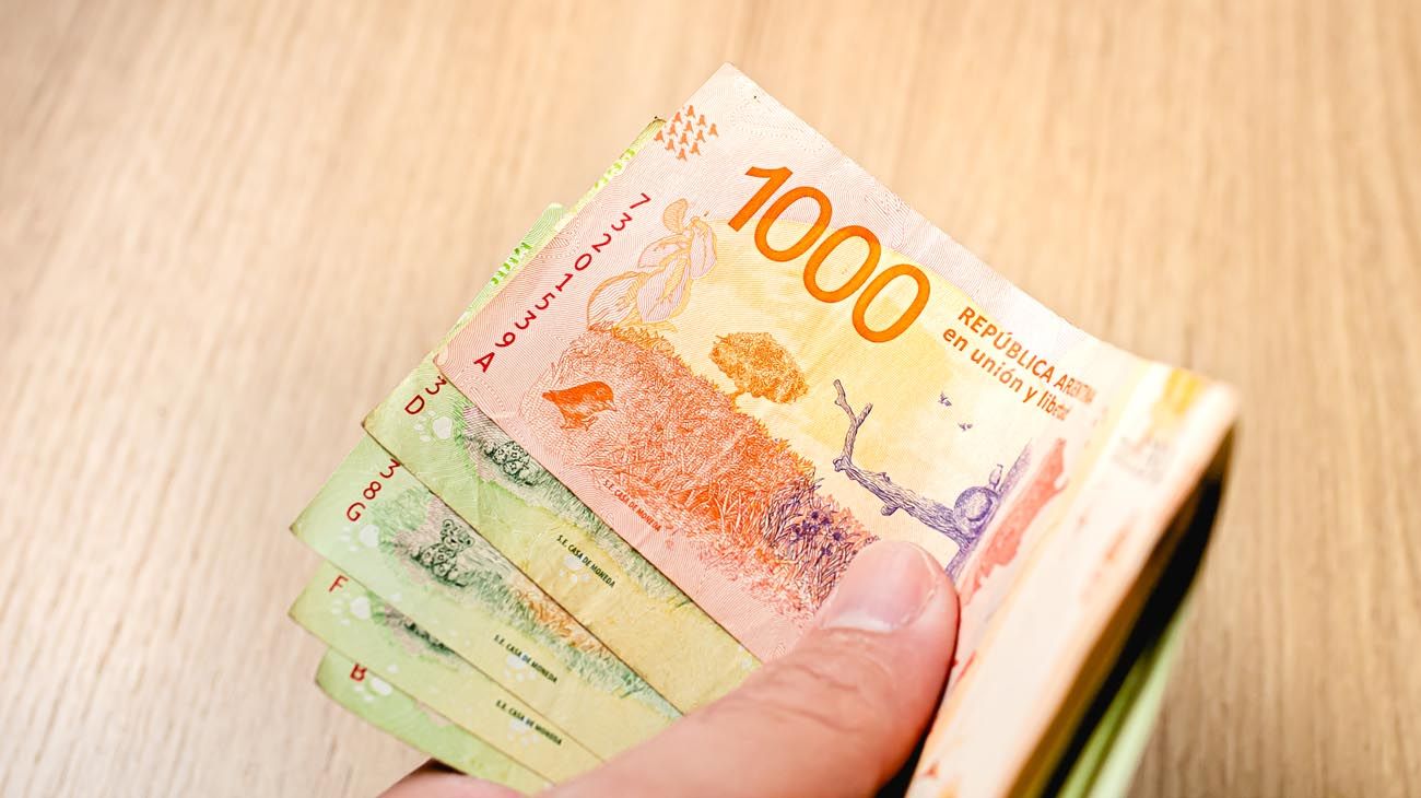 Inflación: los billetes de $ 1.000 son los de mayor circulación en el país