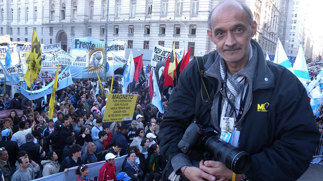 Falleció Eduardo Lerke, histórico fotógrafo de Editorial Perfil