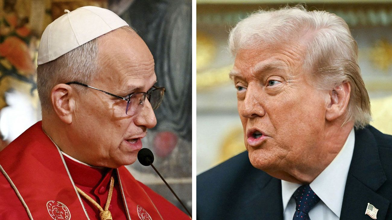 Donald Trump, otra vez contra el Papa: "Que alguien le diga que Irán mató 42 mil manifestantes"
