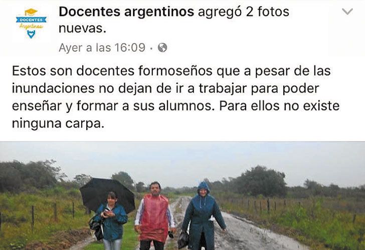 El Gobierno usó páginas falsas de Facebook para criticar los paros