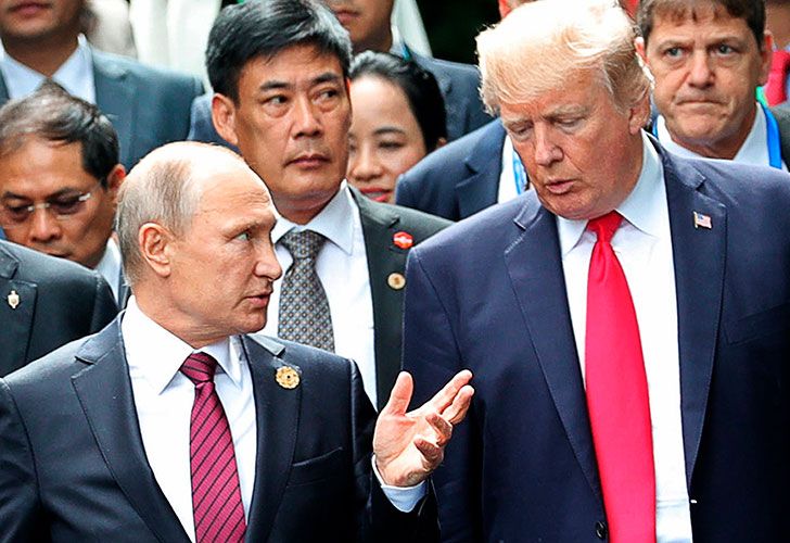 La búsqueda del submarino unió a Trump y a Putin en su apoyo a Macri