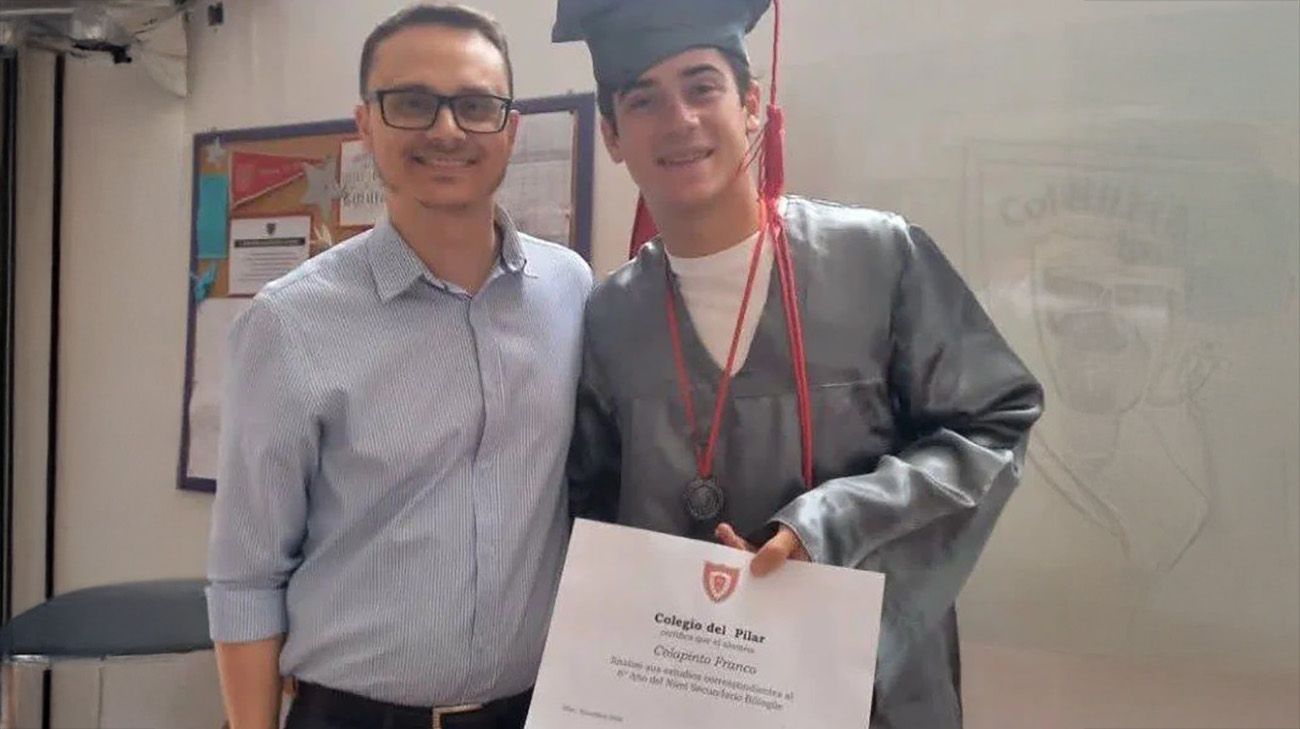 Franco Colapinto, de la Fórmula 1 a cumplir con una deuda: terminó el colegio secundario en sus vacaciones en Argentina