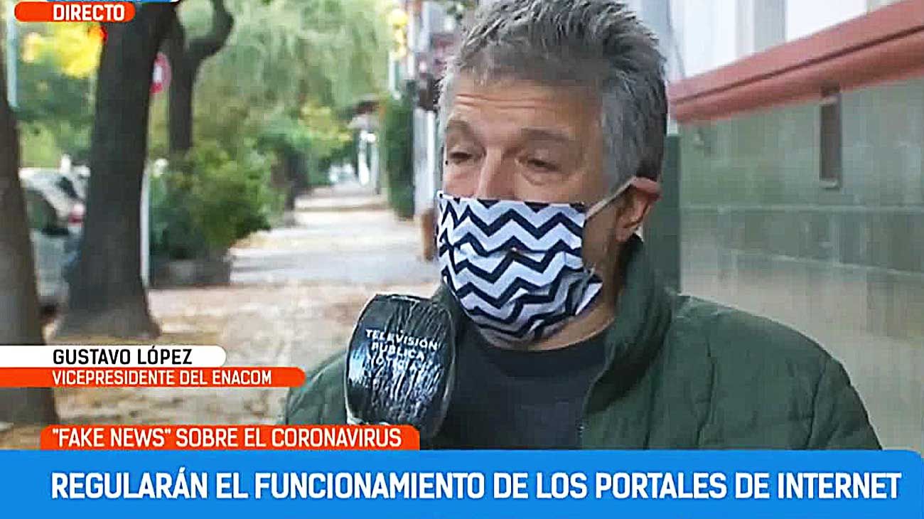 Enacom tuvo que desmentir que tenga un plan para regular portales