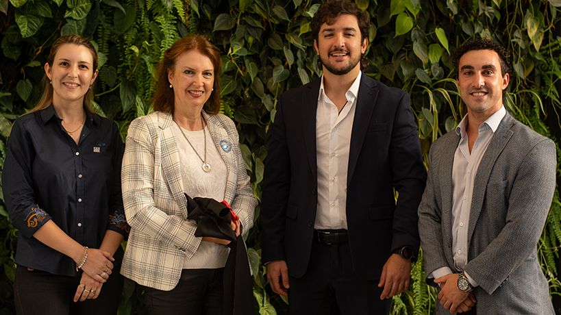 "Mano a Mano AJE": la Canciller Mondino dialogó con jóvenes empresarios en Córdoba