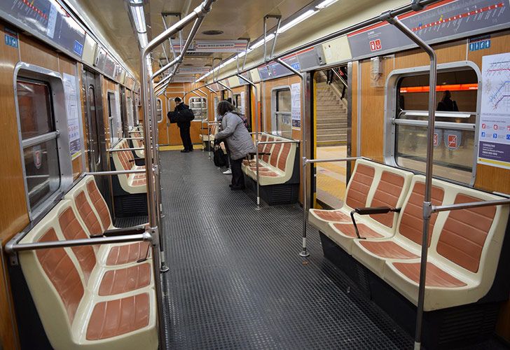 Retiran vagones de la Línea B de subte por poseer material cancerígeno