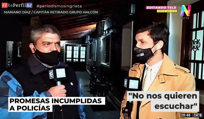 A un mes del conflicto con la Policía Bonaerense: "No cumplieron con las promesas"
