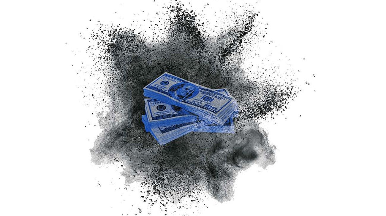 Explosión dólar blue