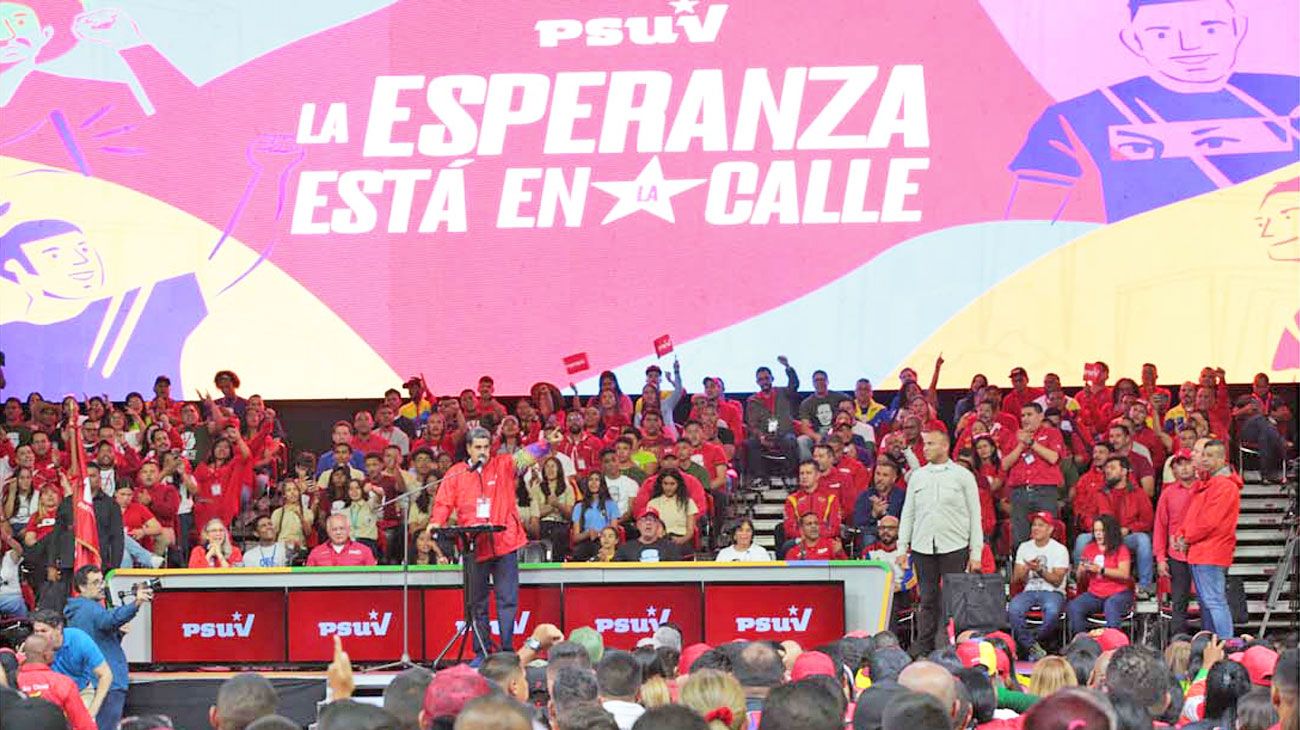 El chavismo postuló formalmente a Maduro para un tercer mandato
