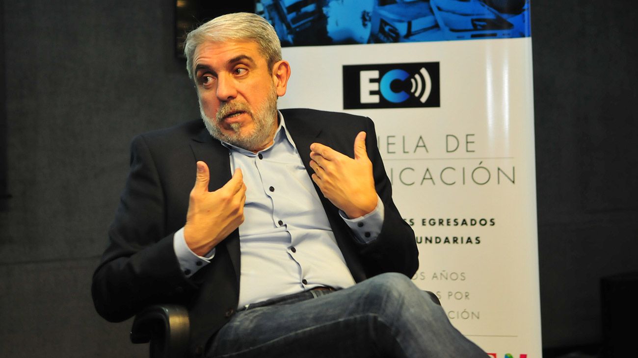 Tenso cruce al aire entre Aníbal Fernández y un dirigente del Polo Obrero